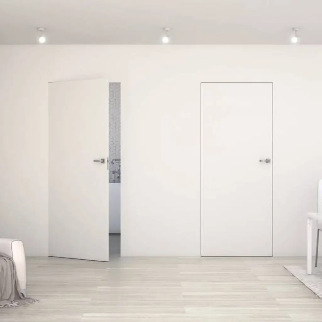 Ościeżnica aluminiowa Biała Sara Eco 2 odwrotna przylga Lewa 90 3z, 5901316110702