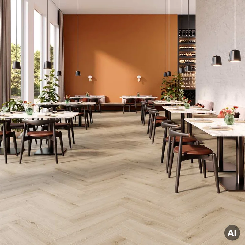 Panele winylowe Jodełka Pecan 2.5 mm Klasa 34, MAN HB DB-56