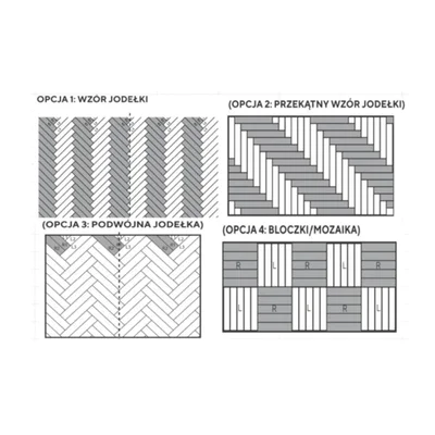 Panele winylowe Jodełka Peanut DOU HB DB-605 Klasa 33 2.5 mm