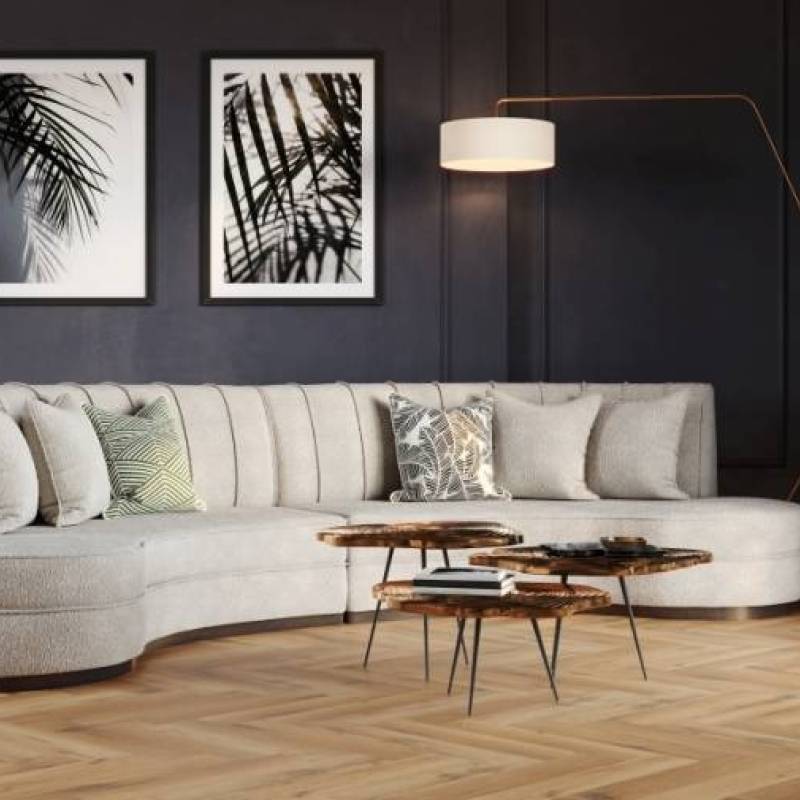 Panele winylowe Jodełka Glow DOU HB DB-611 Klasa 33 2.5 mm