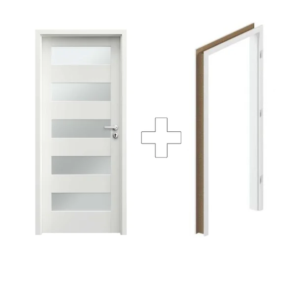 Komplet Drzwi + Ościeżnica Porta Trim Lite B.5 Lewe 80 Prz