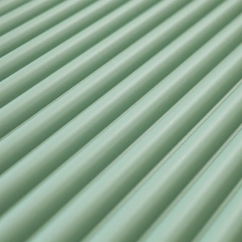 Lamele kolorowe Matt Soft Touch Relax Green O 735 Oval, 1200