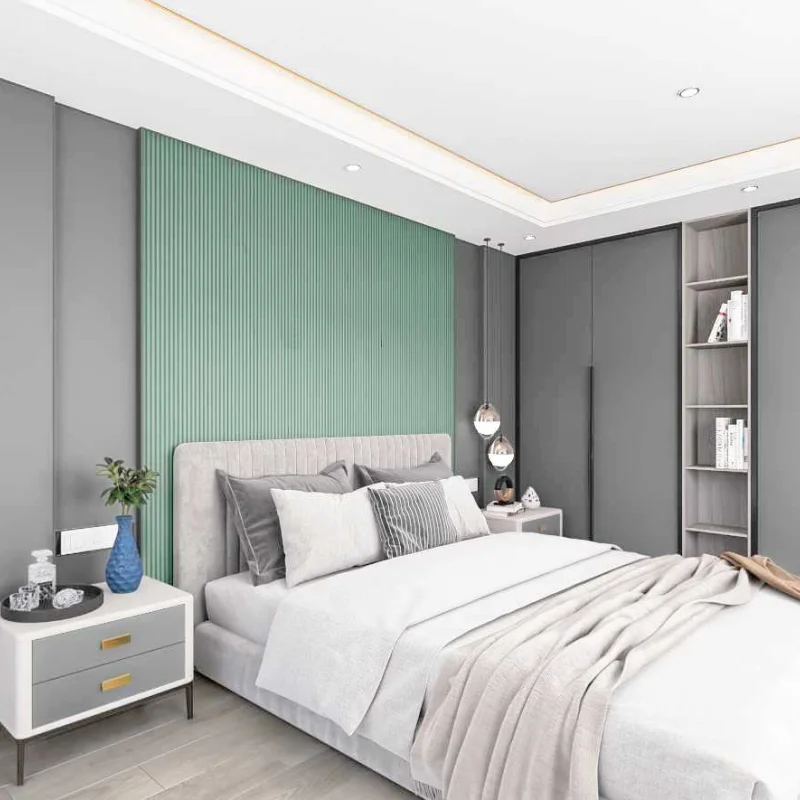 Lamele kolorowe Matt Soft Touch Relax Green O 735 Oval, 1200