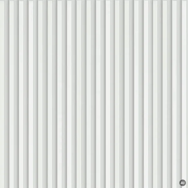Lamele wodoodporne Białe S, Y00010