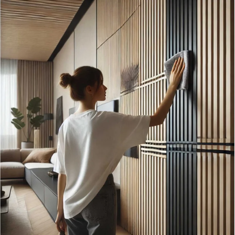 Lamele wodoodporne Matowe Jasne Buk Naturalny S, Y00012 - 3