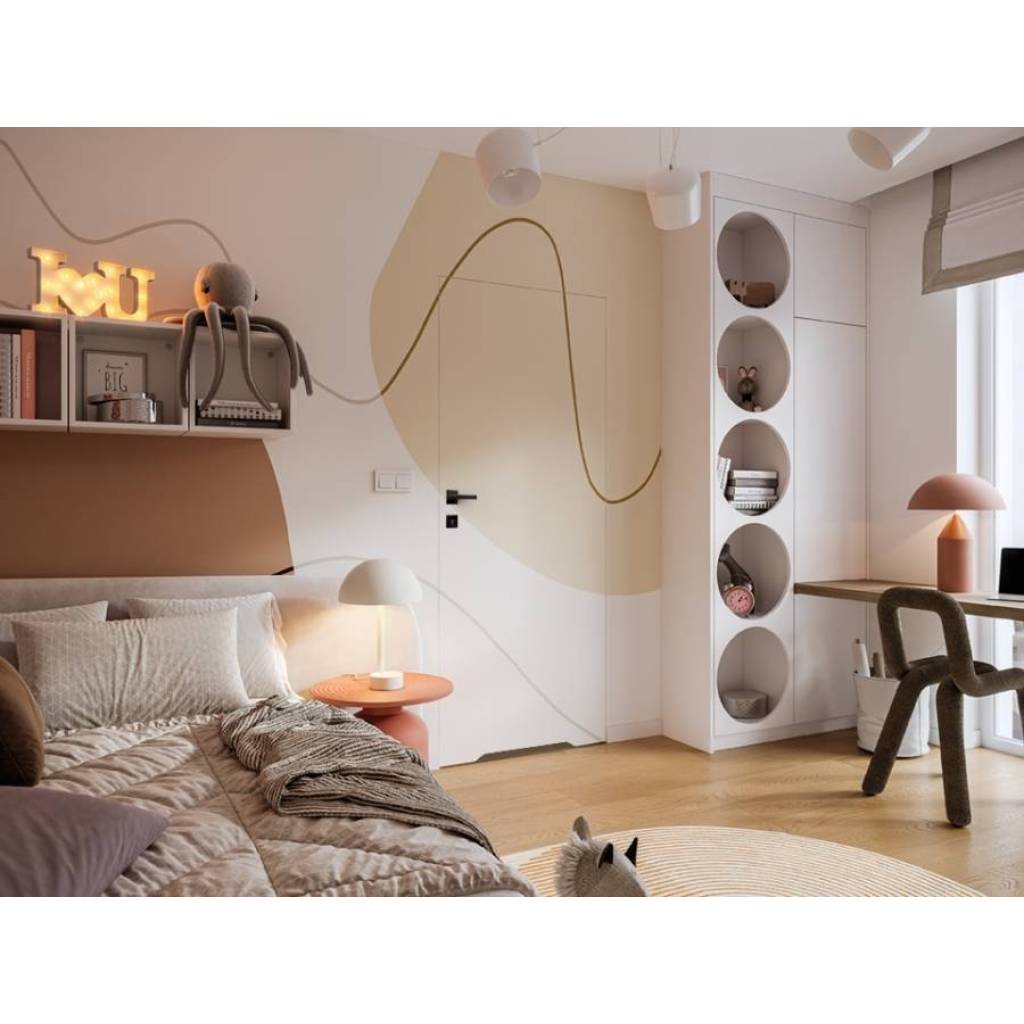 Drzwi ukryte Porta HIDE WC Bezprzylgowe (otwierane na zewnątrz) Prawe 70cm płyta, SPA1110P07LBPWAYV0O000