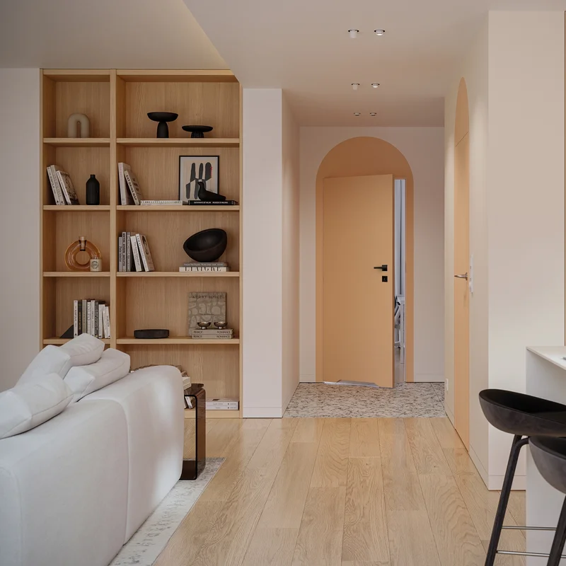 Drzwi ukryte Porta HIDE WC Bezprzylgowe (otwierane na zewną