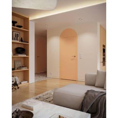 Drzwi ukryte Porta HIDE WC Bezprzylgowe (otwierane na zewnątrz) Lewe 80cm plaster miodu, SPA1110L08LBPWAOU0H000