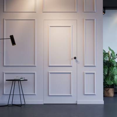 Drzwi ukryte Porta HIDE Bezprzylgowe (otwierane na zewnątrz) Lewe 70cm plaster miodu, SPA1110L07LBP0AKU0H000