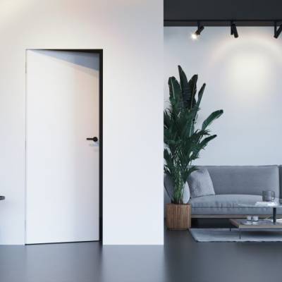 Drzwi ukryte Porta HIDE Bezprzylgowe (otwierane na zewnątrz) Lewe 70cm plaster miodu, SPA1110L07LBP0AKU0H000
