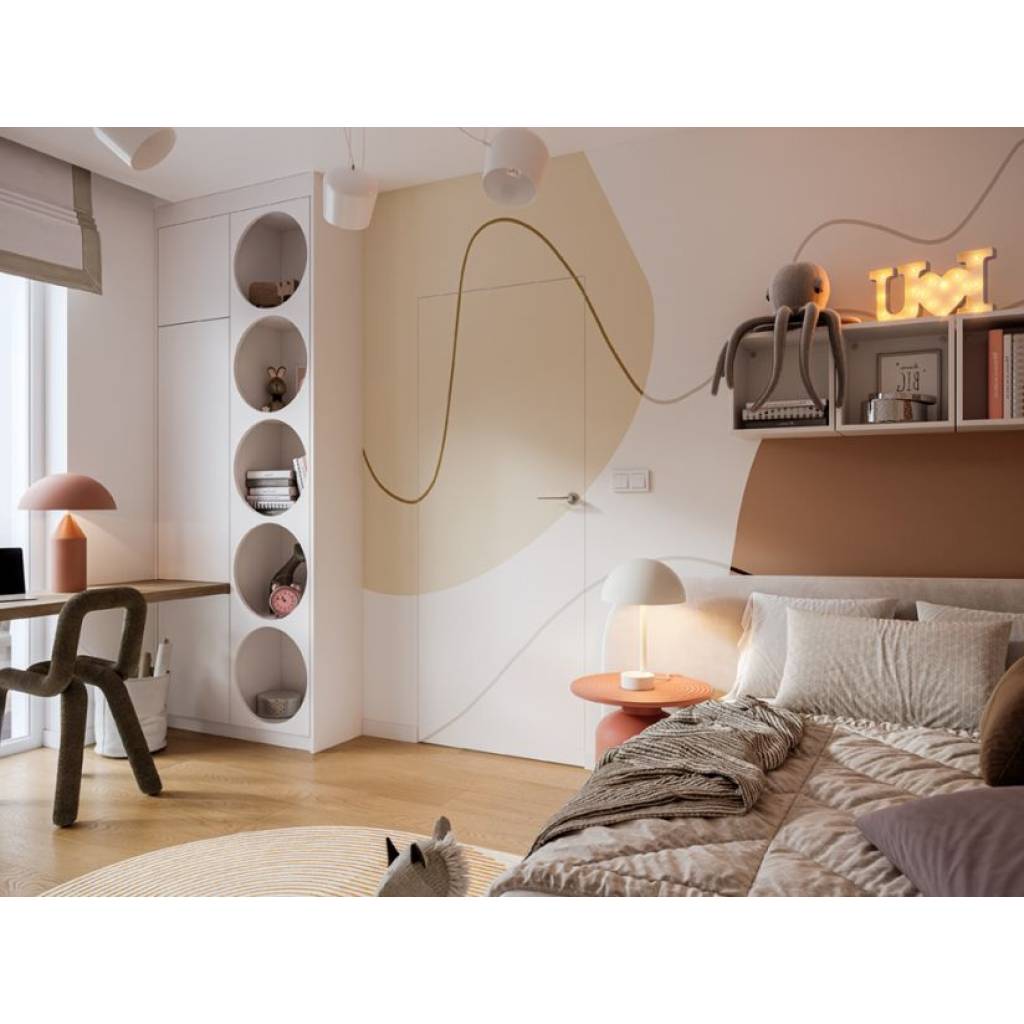 Drzwi ukryte Porta HIDE Bezprzylgowe (otwierane na zewnątrz) Lewe 70cm plaster miodu, SPA1110L07LBP0AKU0H000