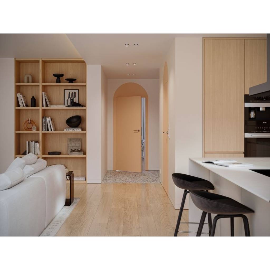Drzwi ukryte Porta HIDE Bezprzylgowe (otwierane na zewnątrz) Lewe 70cm plaster miodu, SPA1110L07LBP0AKU0H000
