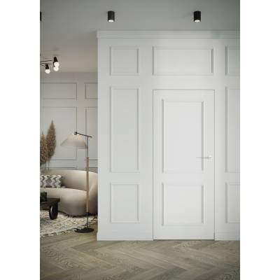 Drzwi ukryte Porta HIDE Bezprzylgowe (otwierane na zewnątrz) Lewe 70cm plaster miodu, SPA1110L07LBP0AKU0H000