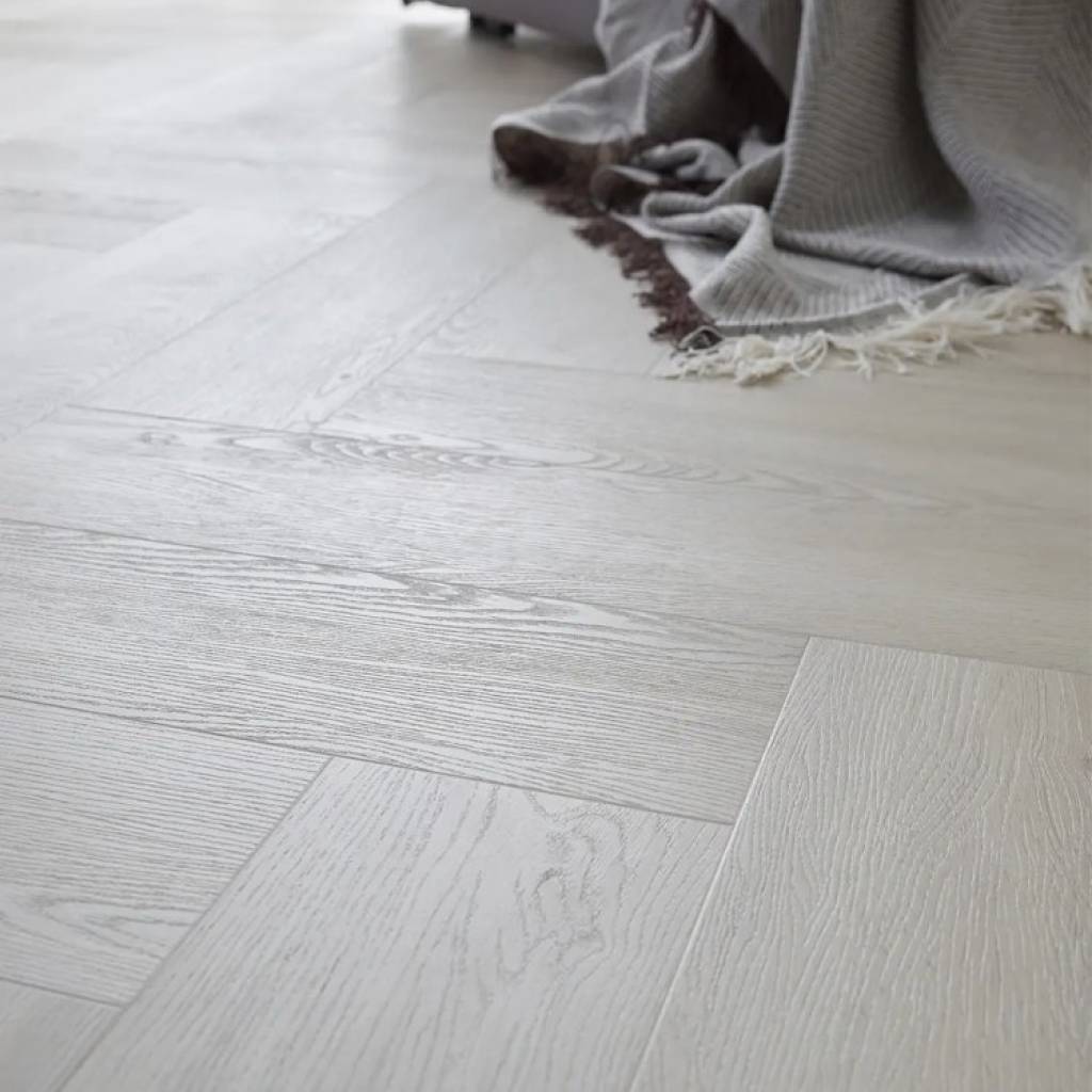 Panele winylowe SPC z podkładem Jodełka Dąb Denver Klasa 33 6 mm, 6067550