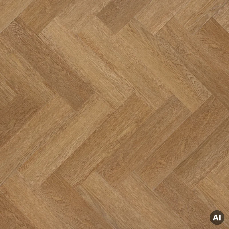 Panele winylowe SPC z podkładem Jodełka Dąb Montana Klasa