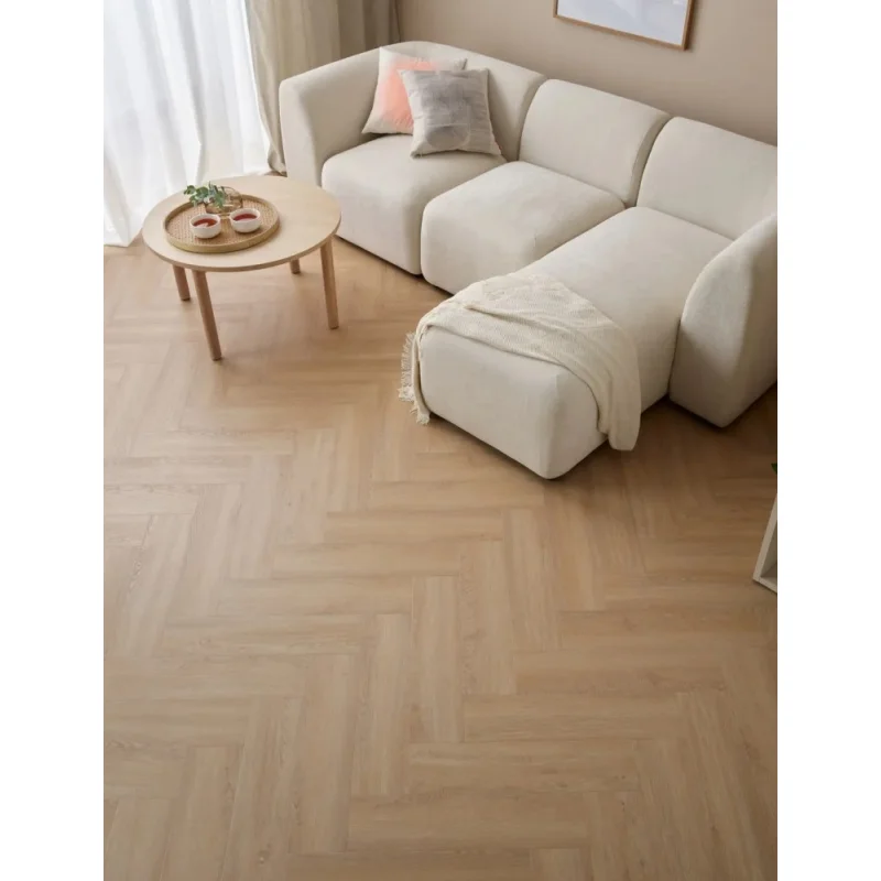 Panele winylowe SPC z podkładem Jodełka Dąb Kansas Klasa