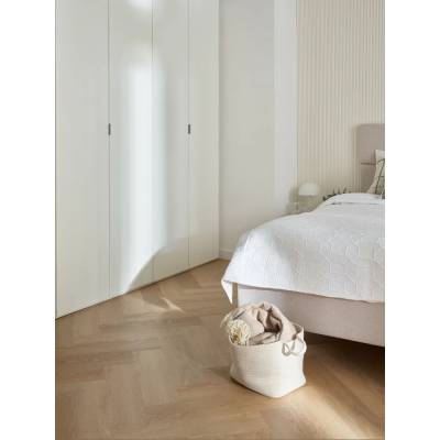 Panele winylowe SPC z podkładem Jodełka Dąb Iowa Klasa 33 6 mm, 6067558