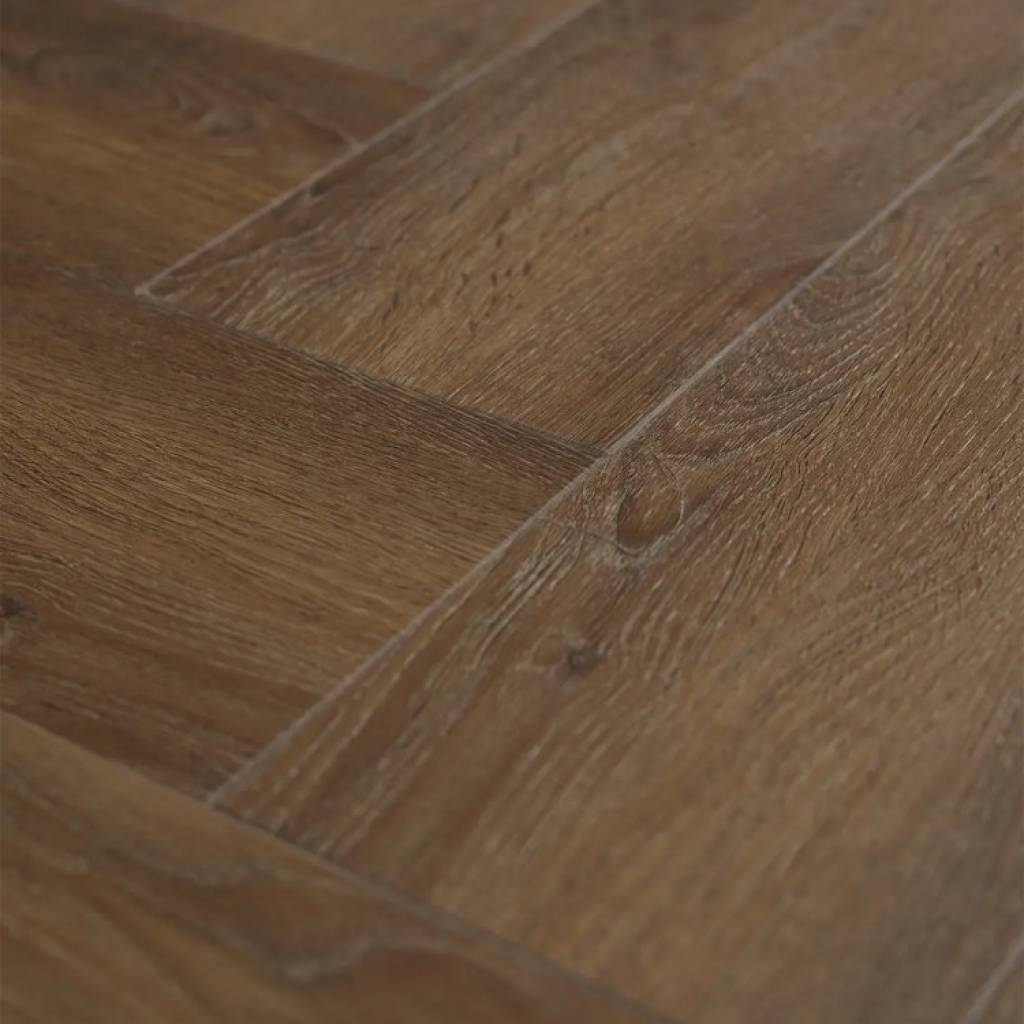 Panele winylowe SPC z podkładem Jodełka Dąb Nevada Klasa 33 6 mm, 6067555