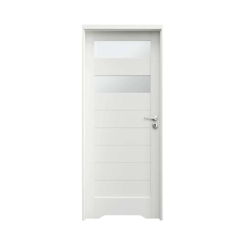 Drzwi Porta Trim Lite B.2 Lewe 80 Przylgowe WC z podcięciem wentylacyjnym, SPXTB20L08DBIWSB3KA300
