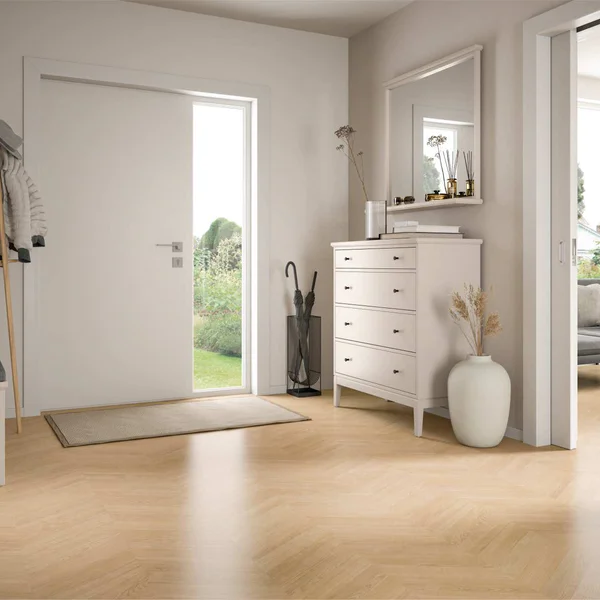 Panele podłogowe Dąb Skanderborg piaskowy Naturalny 8 mm A