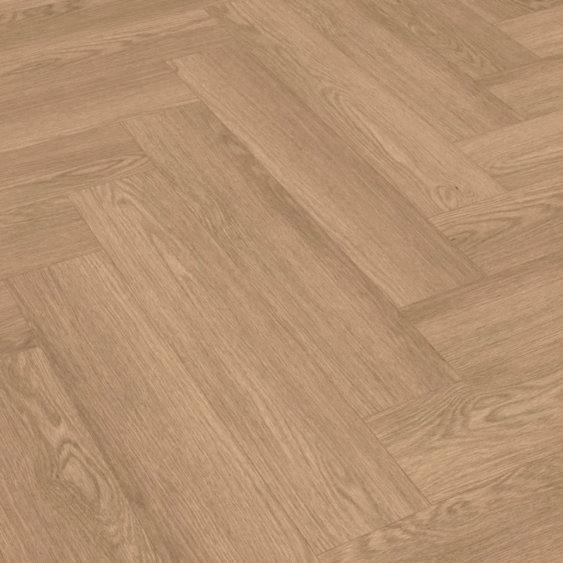 Panele podłogowe Jodełka Dąb Baronia brązowy EL2134 AC4 