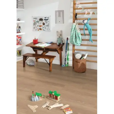 Panele podłogowe Dąb Baronia brązowy EL2134 AC4 8 mm, 1782747