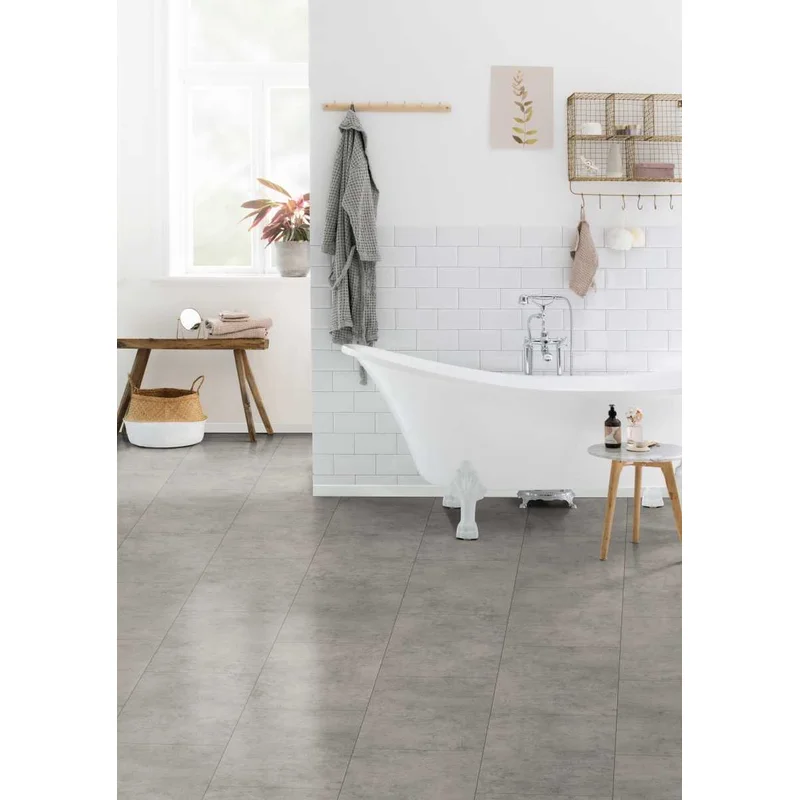 Panele podłogowe Beton Chicago jasnoszary ELF186 AC5 8 mm,