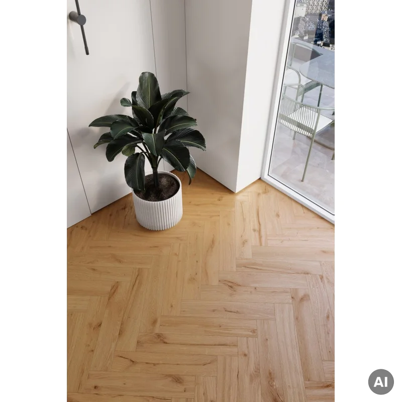 Panele winylowe SPC Jodełka Dąb Imbirowy Klasa 34 5 mm, SW