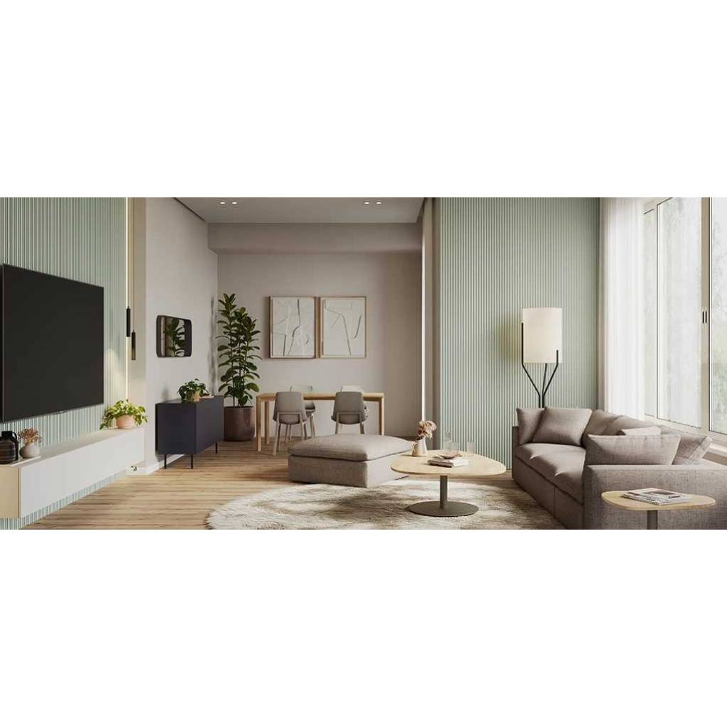 Lamele kolorowe Matt Soft Touch Relax Green MS 735, 120047066