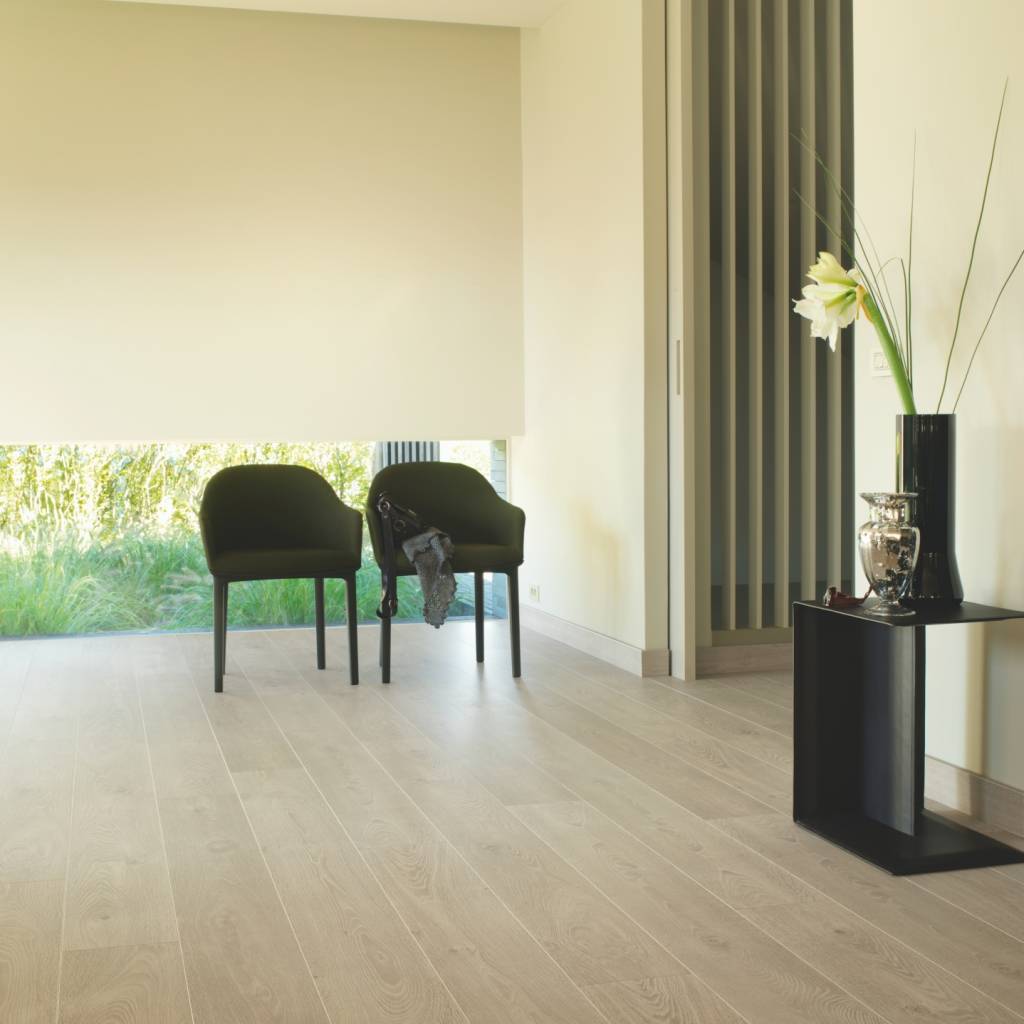 Zestaw Panele Podłogowe Dąb Stary Biały  LPU3985, Podkład Quick-Step Silent Walk, Płyn Koncentrat do czyszczenia podłóg i paneli AC4 9.5 mm, LPU3985, QSUDLSW7, 5907732901863