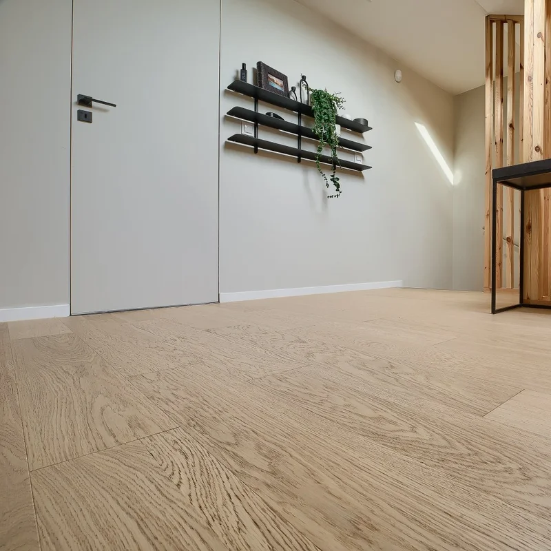 Podłoga Drewniana Dąb Naturalny Rustic Bielony 8.5 mm, VDZ