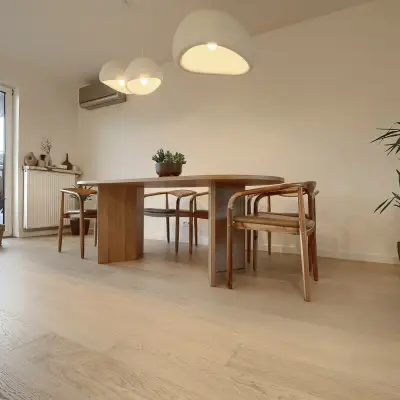 Podłoga Drewniana Dąb Naturalny Rustic Bielony 8.5 mm, VDZ143