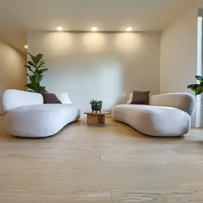 Podłoga Drewniana Dąb Naturalny Rustic Bielony 8.5 mm, VDZ143