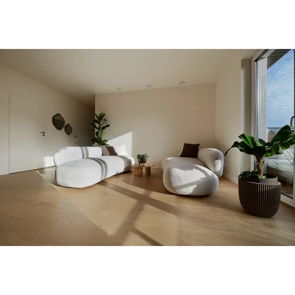 Podłoga Drewniana Dąb Naturalny Rustic Bielony 8.5 mm, VDZ143