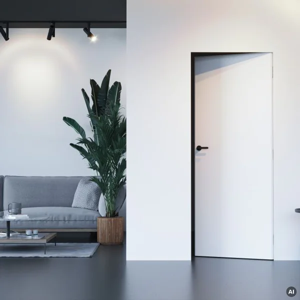 Zestaw Drzwi ukryte + Ościeżnica Porta HIDE Odwrotna przyl