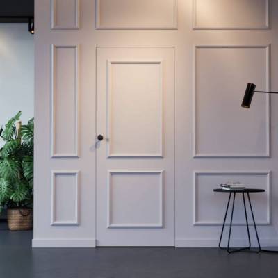 Zestaw Drzwi ukryte + Ościeżnica Porta HIDE Odwrotna przylga (otwierane do wewnątrz) Prawe 70cm plaster miodu, SPP1110P07LBP0AKU0H000, OPP100LP070000AM200000