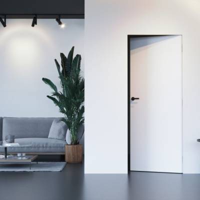 Zestaw Drzwi ukryte + Ościeżnica Porta HIDE Odwrotna przylga (otwierane do wewnątrz) Prawe 70cm plaster miodu, SPP1110P07LBP0AKU0H000, OPP100LP070000AM200000