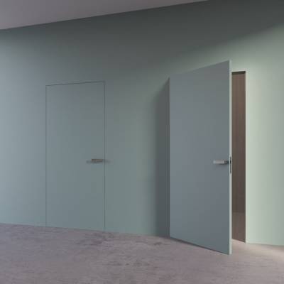 Zestaw Drzwi ukryte + Ościeżnica Porta HIDE Odwrotna przylga (otwierane do wewnątrz) Prawe 70cm plaster miodu, SPP1110P07LBP0AKU0H000, OPP100LP070000AM200000