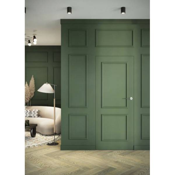 Zestaw Drzwi ukryte + Ościeżnica Porta HIDE Bezprzylgowe (otwierane na zewnątrz) Lewe 80cm plaster miodu, SPA1110L08LBP0AKU0H000, OPA100LL080000AM200000
