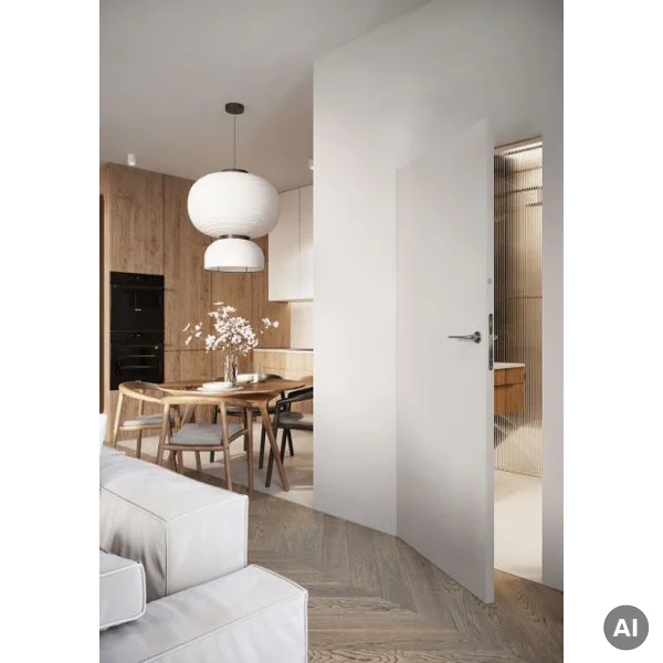 Zestaw Drzwi ukryte + Ościeżnica Porta HIDE Bezprzylgowe (