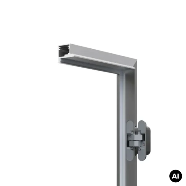 Zestaw Drzwi ukryte + Ościeżnica Porta HIDE Odwrotna przyl
