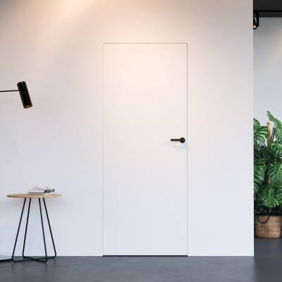 Zestaw Drzwi ukryte + Ościeżnica Porta HIDE Bezprzylgowe (otwierane na zewnątrz) Lewe 70cm plaster miodu, SPA1110L07LBP0A7U0H000, OPA100LL070000AN200000
