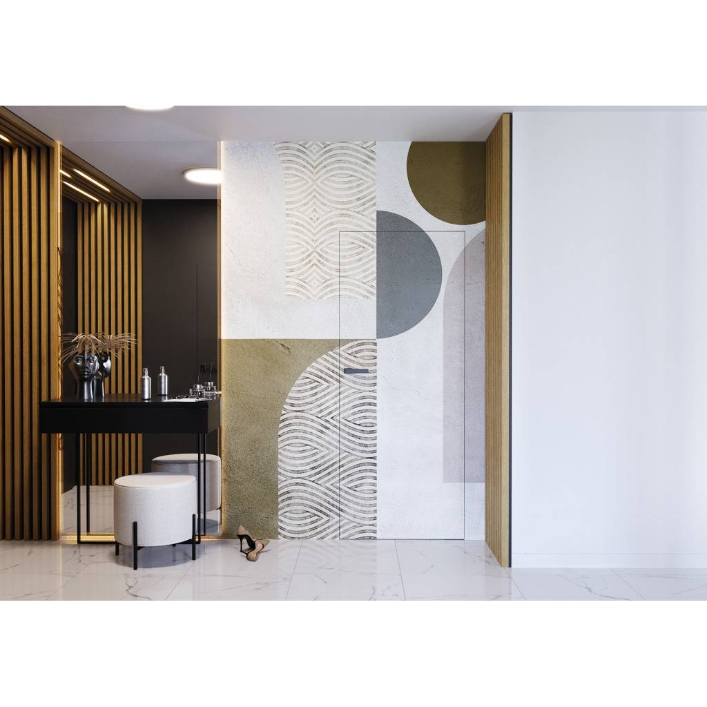 Zestaw Drzwi ukryte + Ościeżnica Porta HIDE Bezprzylgowe (otwierane na zewnątrz) Prawe 70cm płyta, SPA1110P07LBP0A7V0O000, OPA100LP070000AN300000