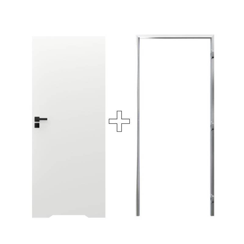 Zestaw Drzwi ukryte + Ościeżnica Porta HIDE WC Bezprzylgow