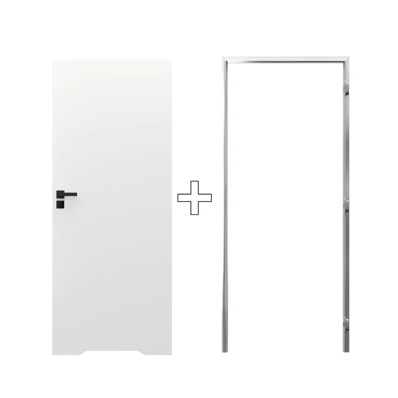 Zestaw Drzwi ukryte + Ościeżnica Porta HIDE WC Bezprzylgow