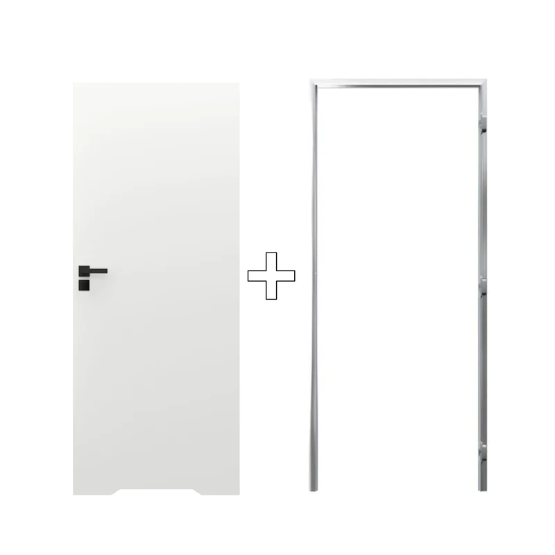 Zestaw Drzwi ukryte + Ościeżnica Porta HIDE WC Bezprzylgow