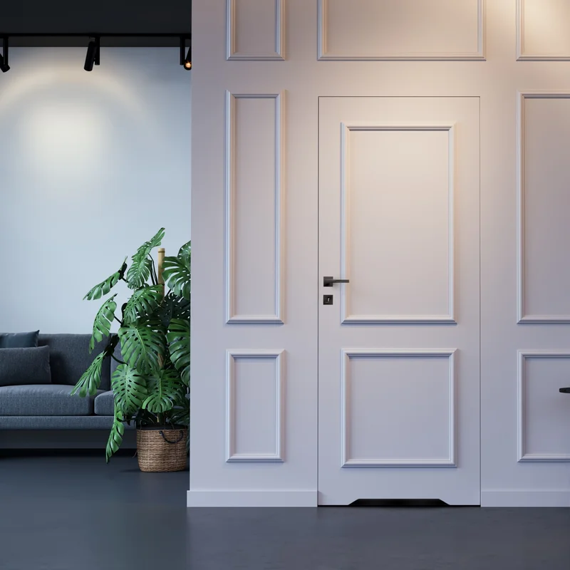 Zestaw Drzwi ukryte + Ościeżnica Porta HIDE WC Bezprzylgow