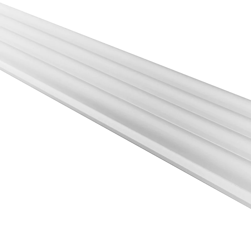 Listwa zakończeniowa Matt Soft Touch White 734 Prawa Oval,