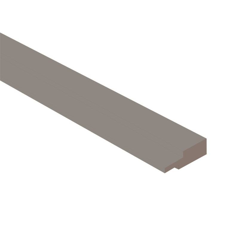 Listwa zakończeniowa Matt Soft Touch Stone Grey 728 Prawa S