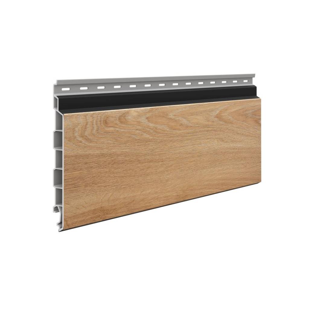 Panele elewacyjne fasadowe Solvo V-Black Dąb Naturalny 3030859 SO-01